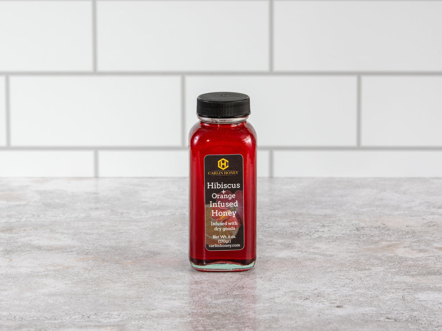 Hibiscus & Orange Infused Honey