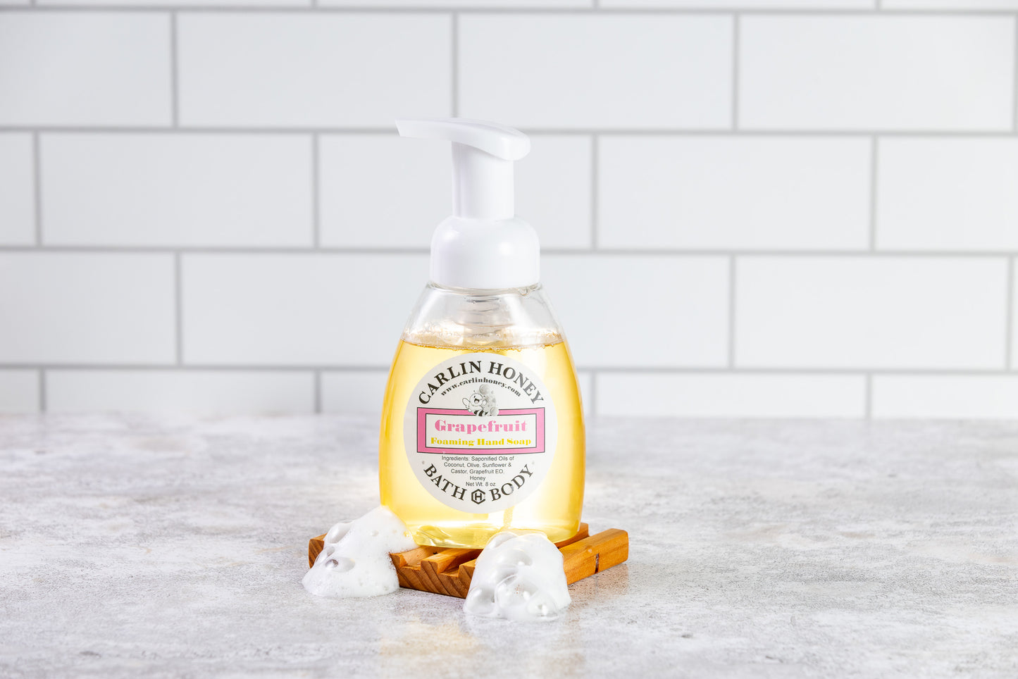 Foaming Honey Hand Soap