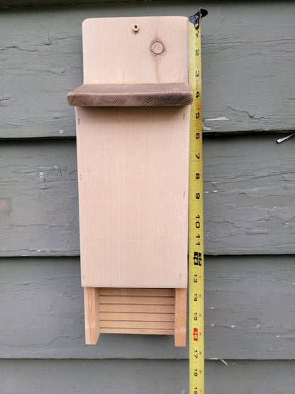 Single Chamber Cedar Bat House