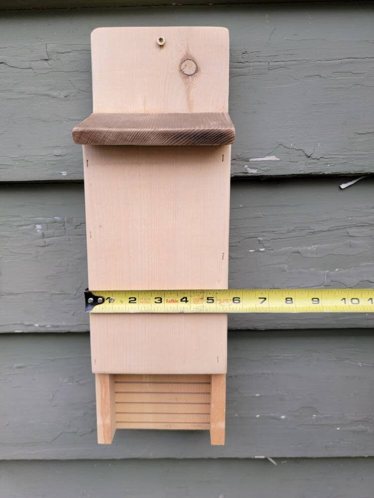 Single Chamber Cedar Bat House