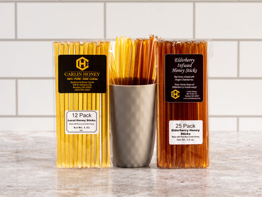 Raw Honey Sticks