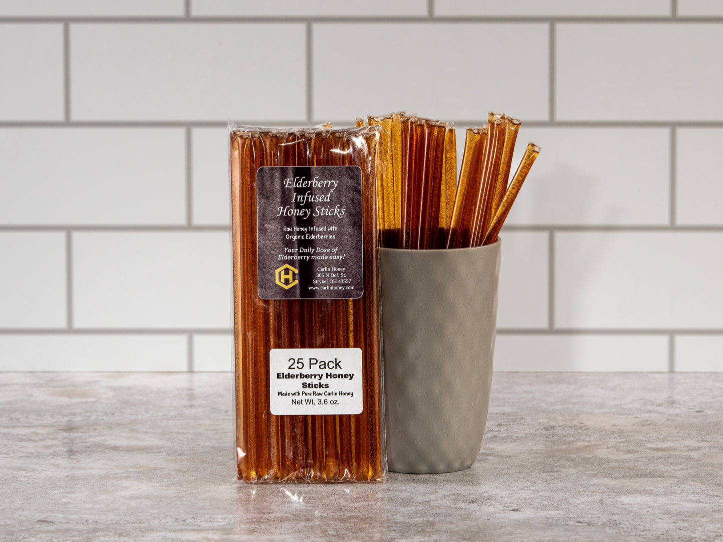 Raw Honey Sticks