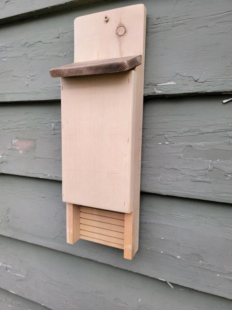 Single Chamber Cedar Bat House