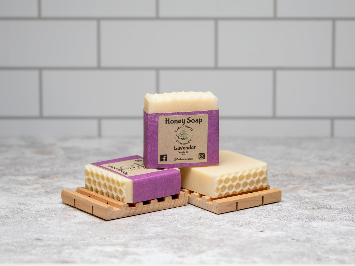 Handmade Honey Bar Soap