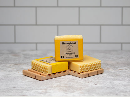 Handmade Honey Bar Soap