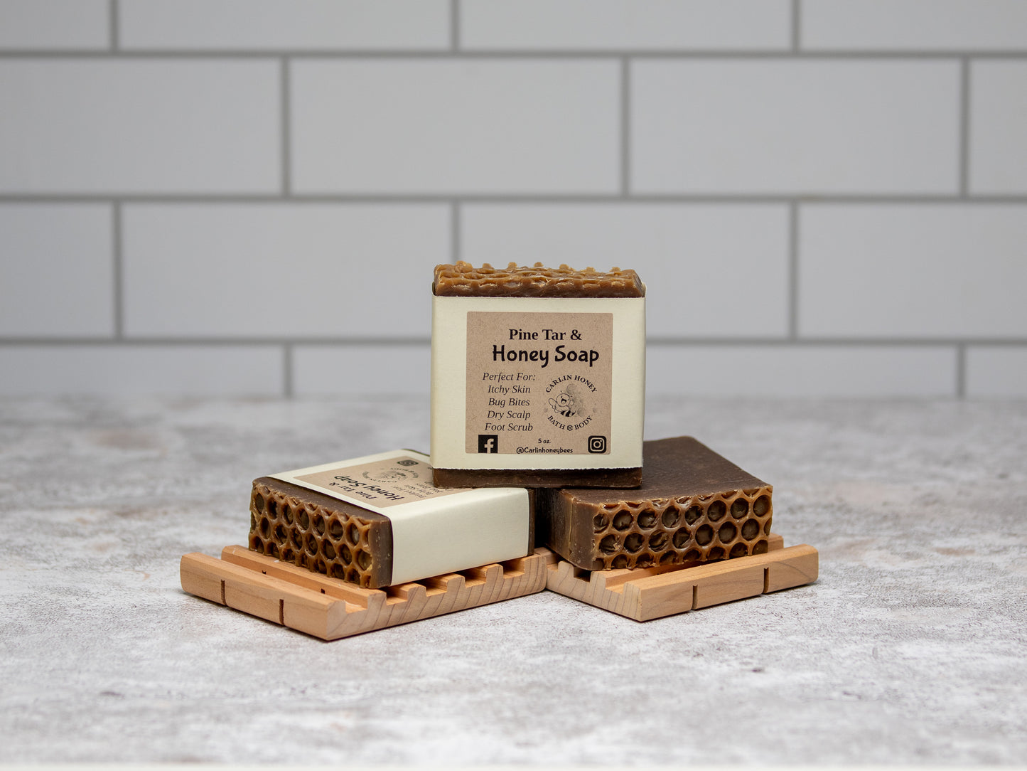 Handmade Honey Bar Soap