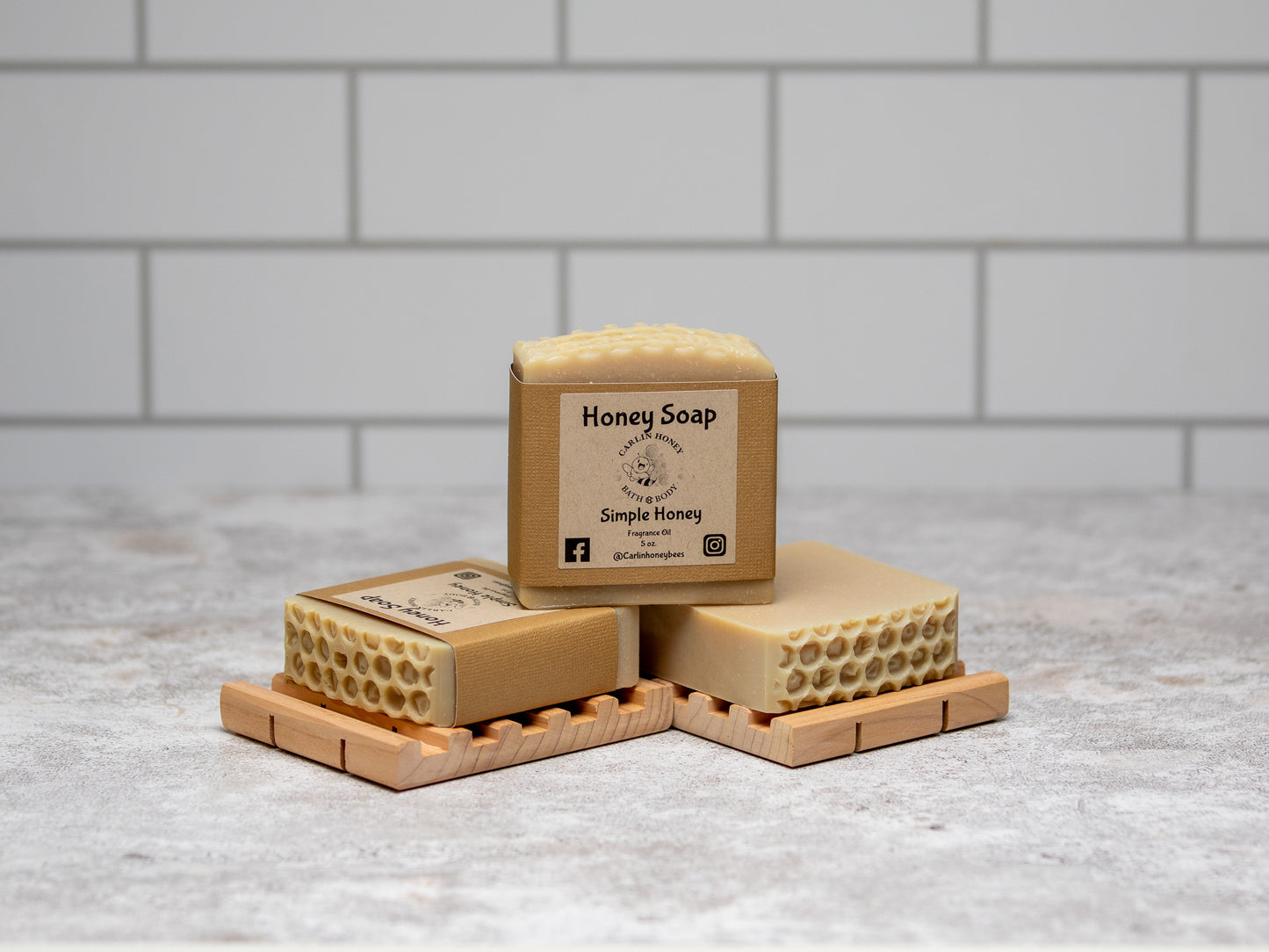 Handmade Honey Bar Soap