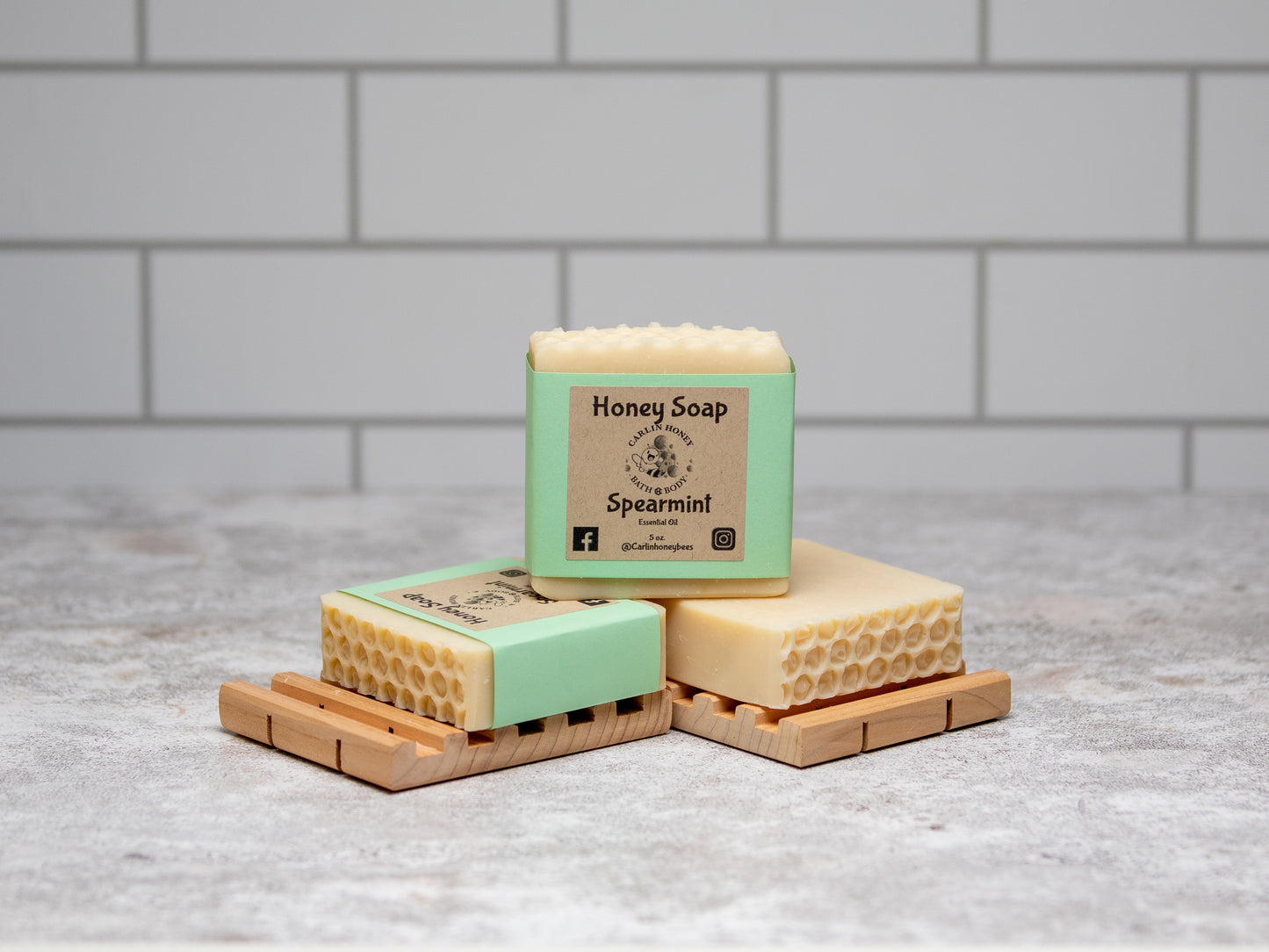 Handmade Honey Bar Soap